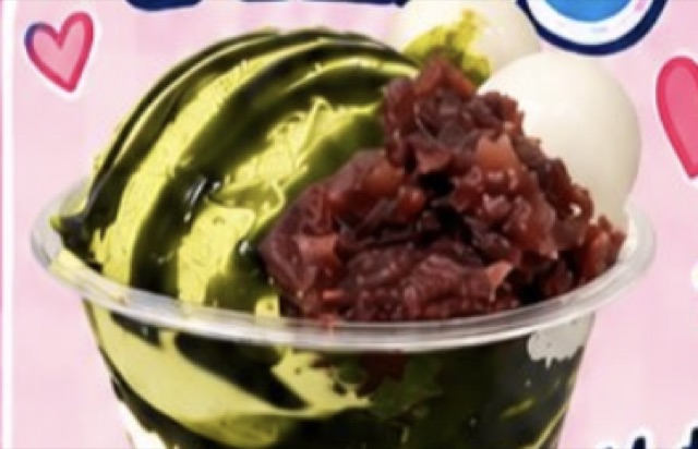 抹茶白玉パフェ